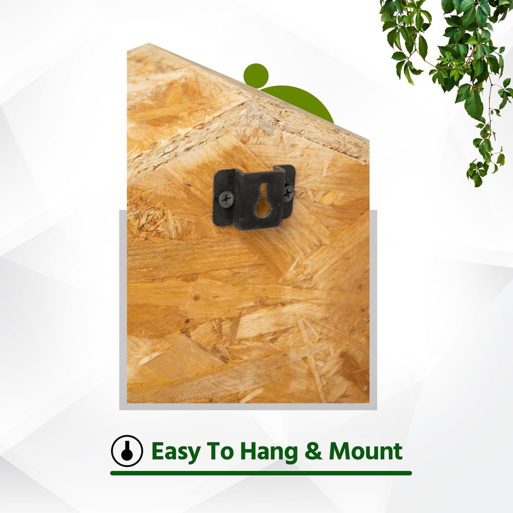 Ami Jivdaya 3 Family Wooden Bird House. No3