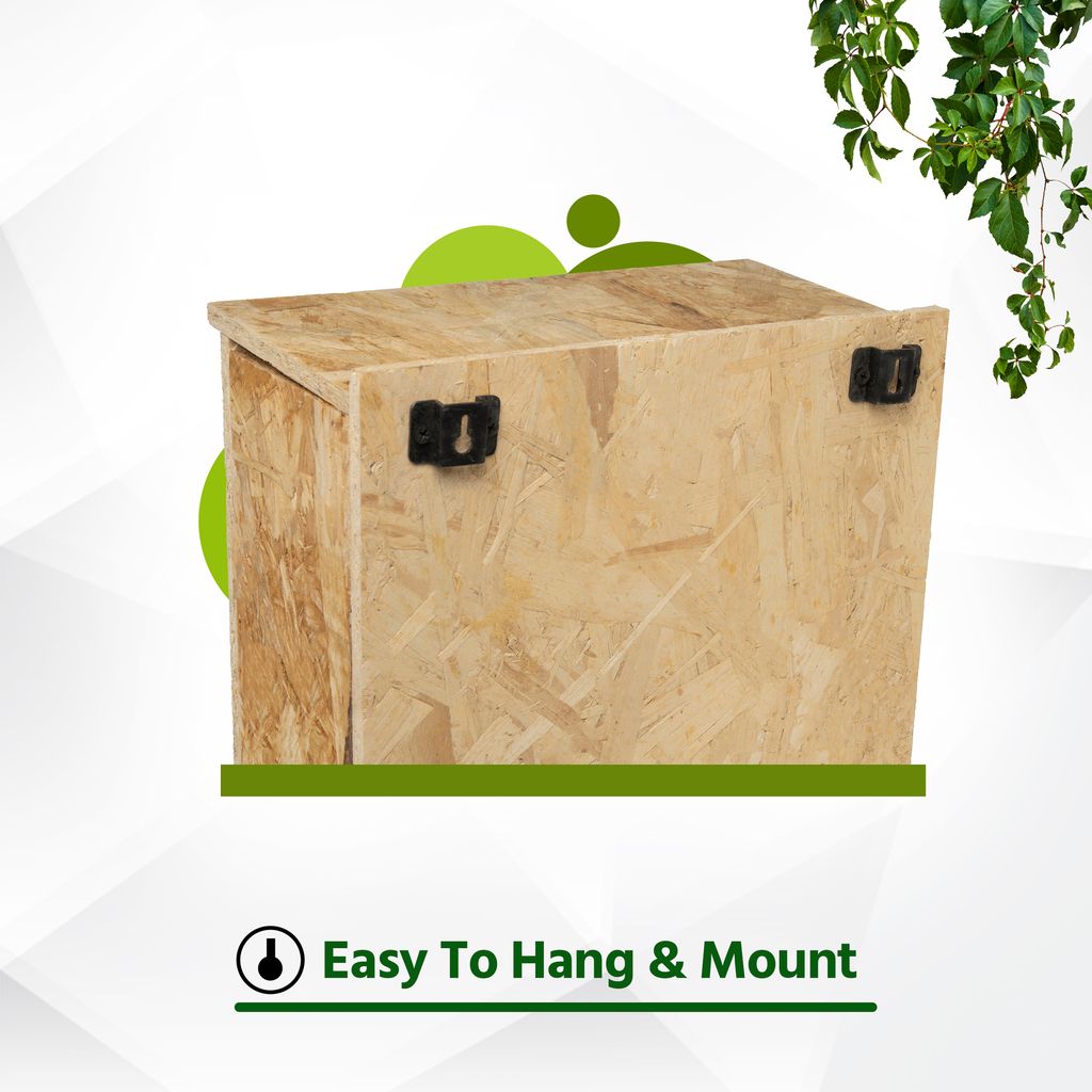 Ami Jivdaya 4 Family Wooden Bird House. No5