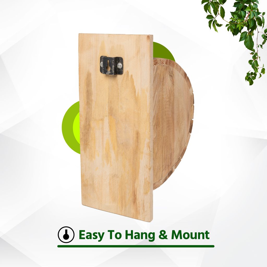 Ami Jivdaya 1 Family Wooden Bird House. No8