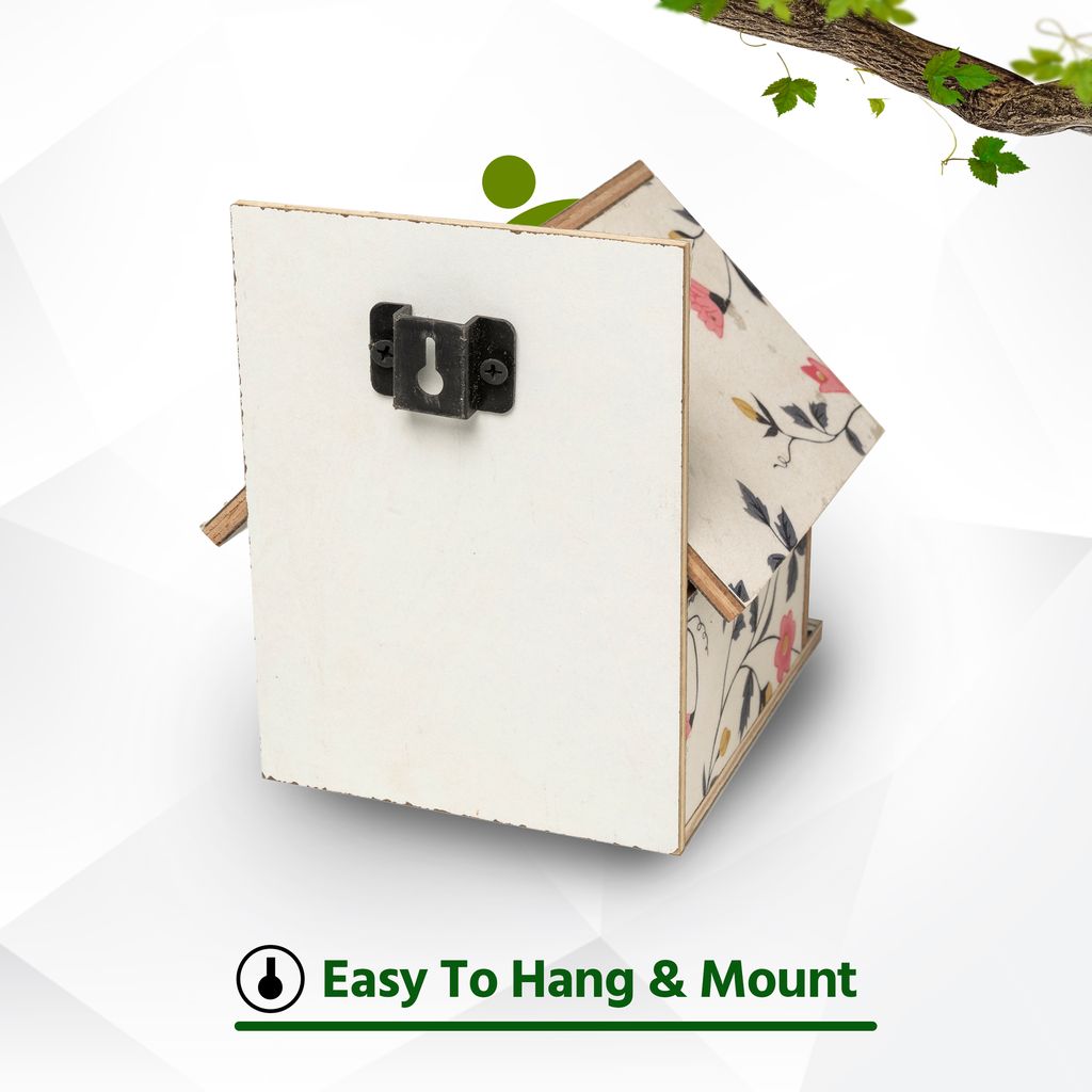 Ami JIvdaya Hut Shaped Bird Home.