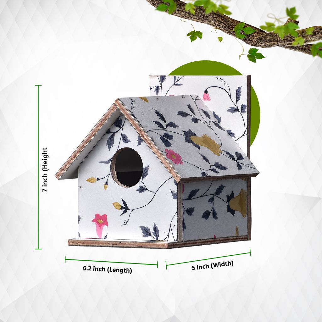 Ami JIvdaya Hut Shaped Bird Home.