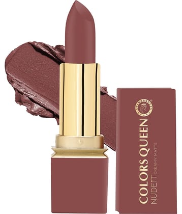 Colors Queen Coffee Brown Matte Lipstick 3.6g