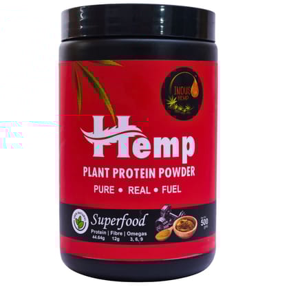 INDUS HEMP - Hemp Protein Powder | Hemp Seed Powder | Builds Lean Muscle | Weight Management
