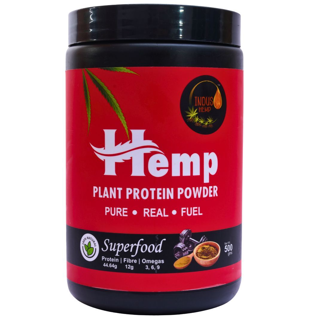 INDUS HEMP - Hemp Protein Powder | Hemp Seed Powder | Builds Lean Muscle | Weight Management