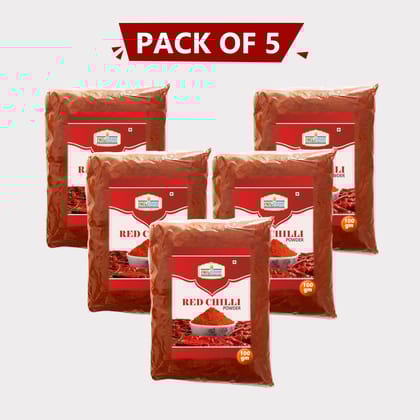 Red Chilli Powder (pack of 5)