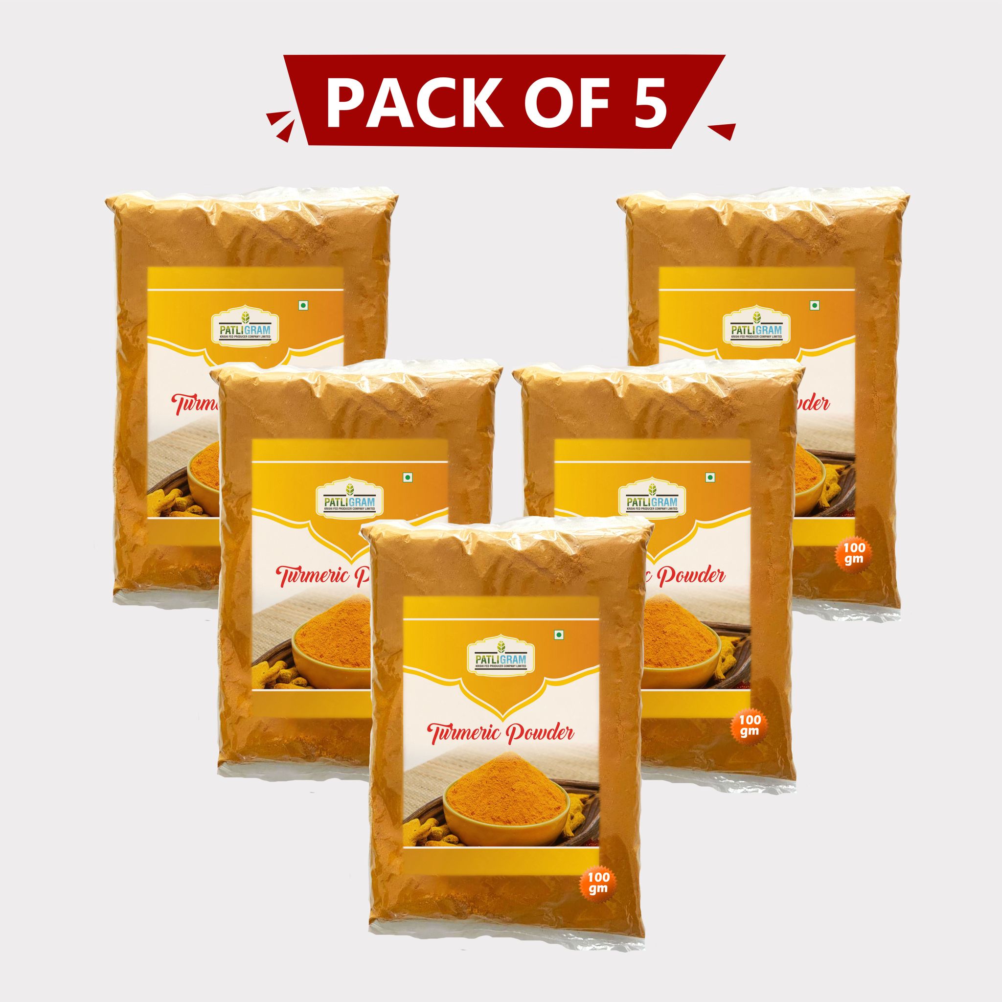 Haldi Powder (pack of 5)