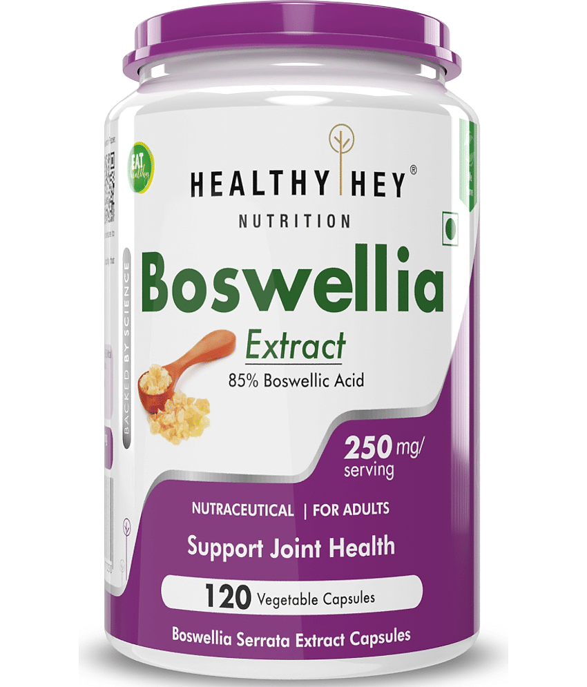 HEALTHYHEY NUTRITION Boswellia Serrata Extract BoswellicAcids 250 mg Capsule