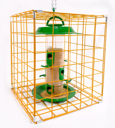 Ami Jivdaya Pigeon or Parrot Proof Cage  For Bird Feeder (only Cage)