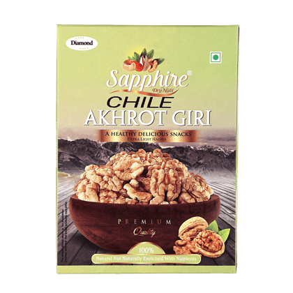 Sapphire Dry Nuts Walnut Kernel Chile Akhrot Giri Diamond - 250gm
