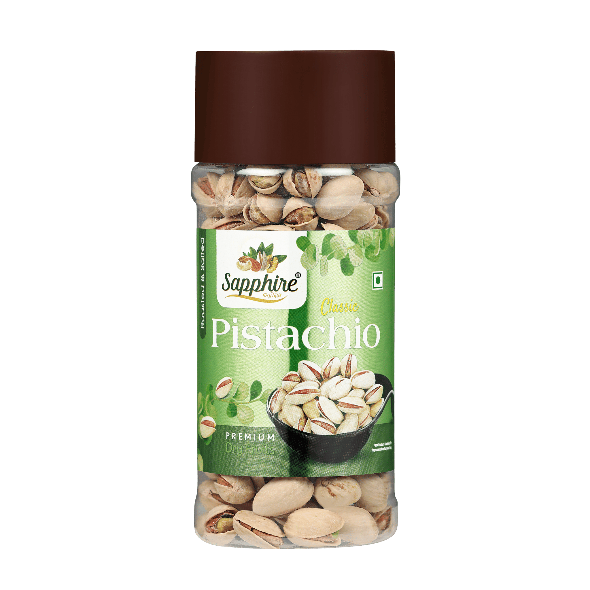 Sapphire Dry Nuts Roasted Pistachio jar 200gm