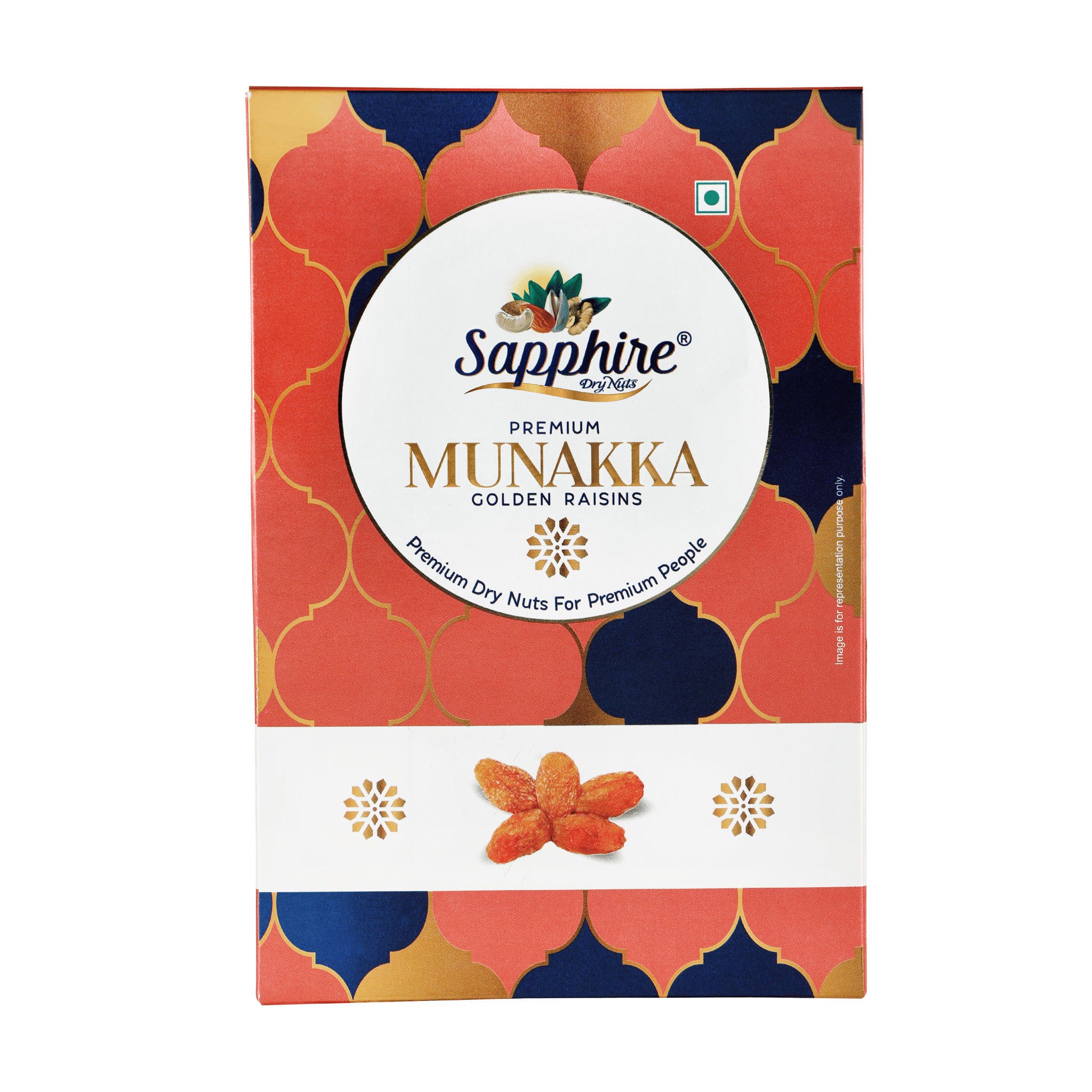 Sapphire Dry Nuts Premium Munakka Golden Raisins 250g