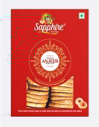 Sapphire Dry Nuts Premium Anjeer Dried Figs Royal Red 250gm