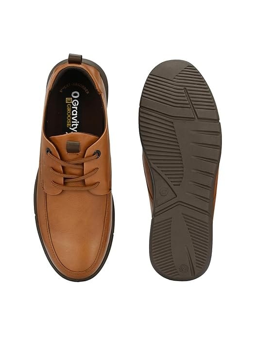 Modern Men Egroose Men's Zero Gravity Premium Genuine Leather Sneaker Casual Shoes for Men Styli