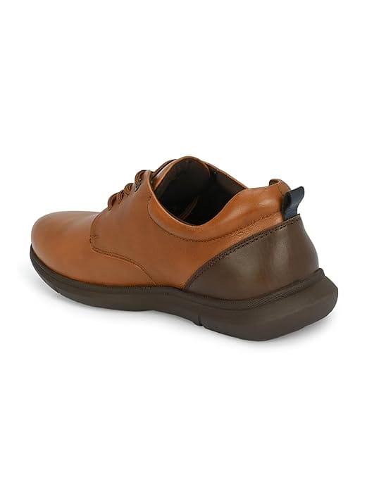 Stylish Men Egroose Men's Zero Gravity Premium Genuine Leather Sneaker Casual Shoes for Men Styl