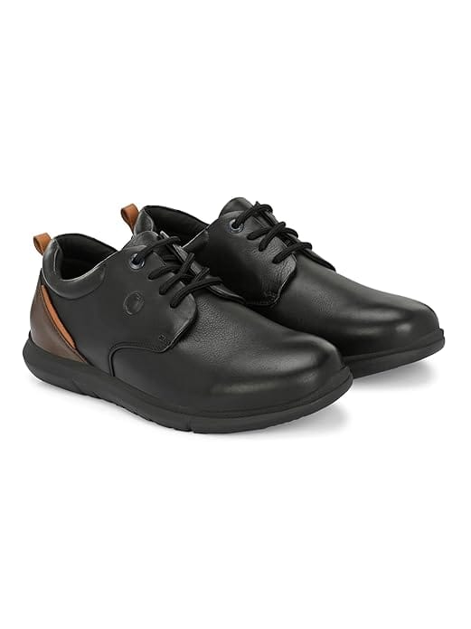 Elegant Men Egroose Men's Zero Gravity Premium Genuine Leather Sneaker Casual Shoes for Men Styl