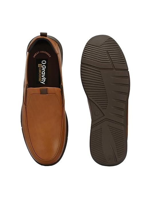 Latest Men Egroose Men's Zero Gravity Premium Genuine Leather Sneaker Casual Shoes for Men Styli
