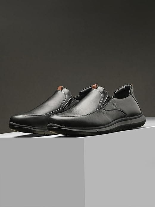 Modern Men Egroose Men's Zero Gravity Premium Genuine Leather Sneaker Casual Shoes for Men Styli