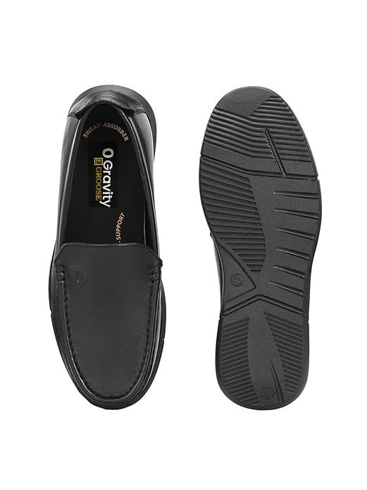 Trendy Men Egroose Men's Zero Gravity Premium Genuine Leather Sneaker Casual Shoes for Men Styli