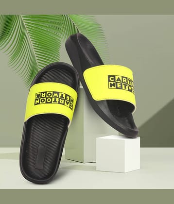 PERY PAO Green Men's Slide Flip Flop