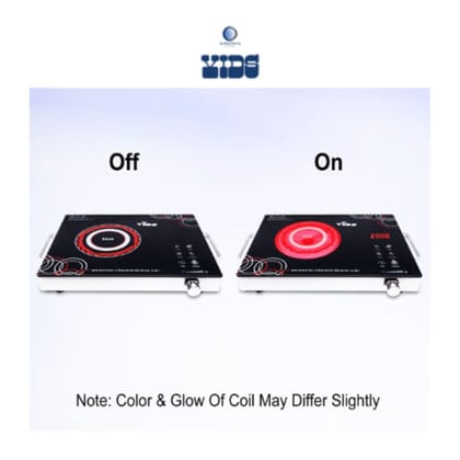 Infrared Cooktop with Touch Panel - Slim Fast Powerful