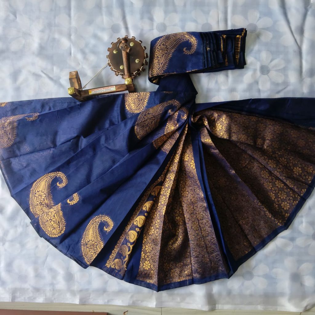 Pure Cotton Saree with Blouse  Mango design