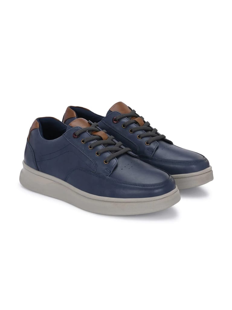 Best Men Egroose Men's Zero Gravity Premium Genuine Leather Sneaker Casual Shoes for Men Stylish