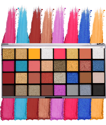 Beauty Berry First Impression Eyeshadow Palette with 32 Matte, Shimmer, Glitter Shades (Shade - 02)