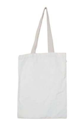 Beige Canvas Tote Bag - Eco-Friendly & Stylish