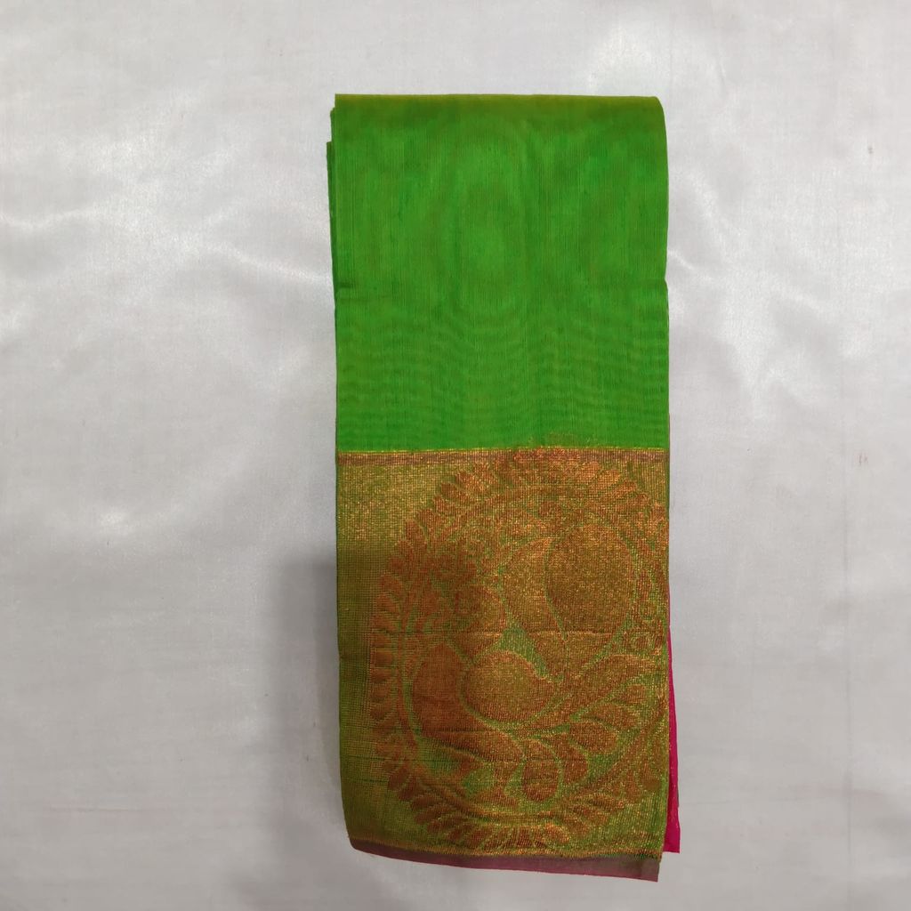 Silk Cotton Saree with Blouse