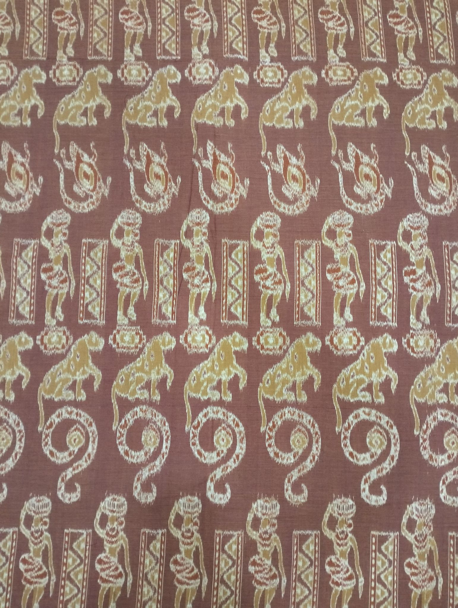 GI Tagged Sambalpuri Ikat Cotton Fabric