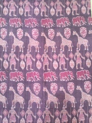 GI Tagged Sambalpuri Ikat Cotton Fabric