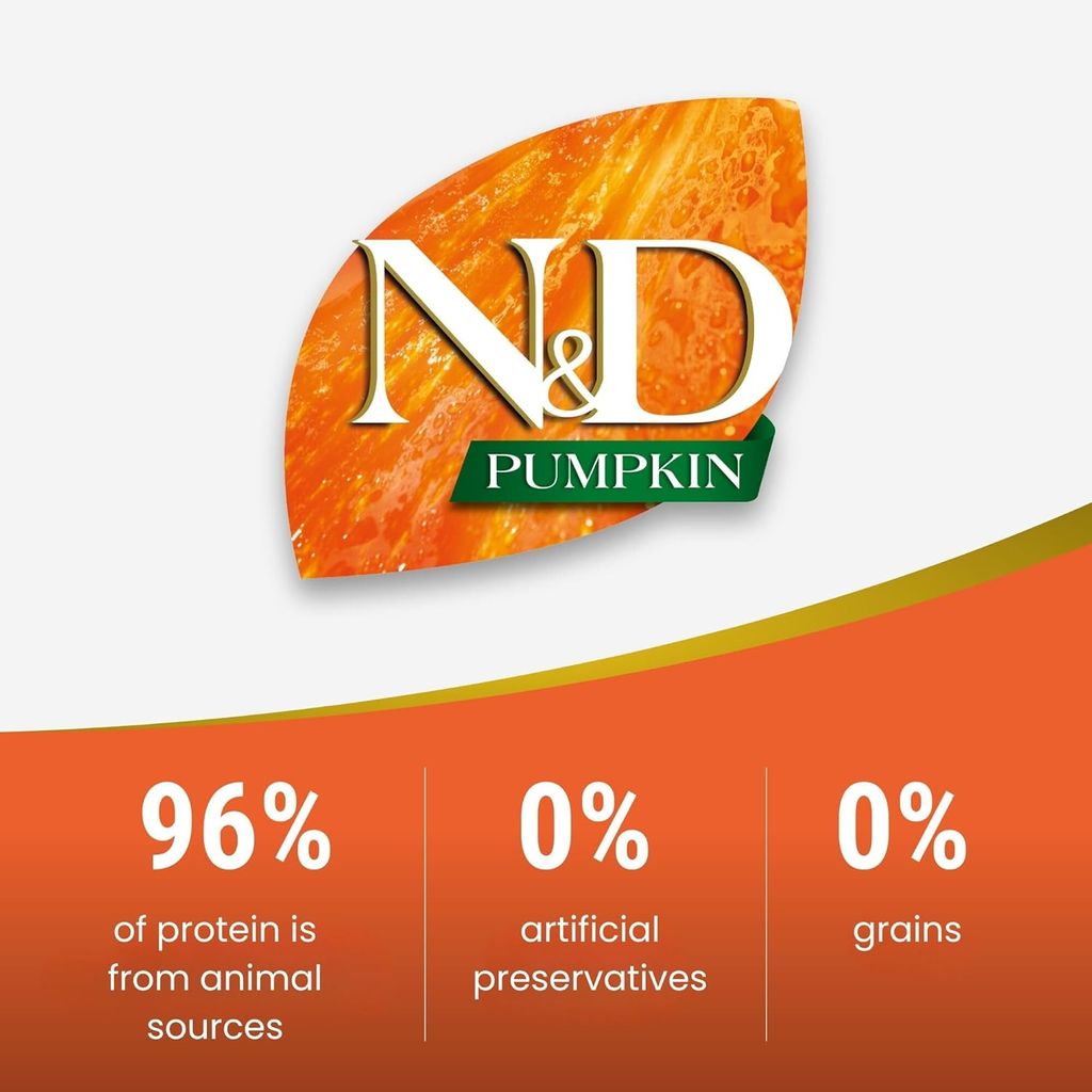 Farmina N&D Pumpkin Grain Free Lamb & Blueberry Adult Mini Breed Dog Food