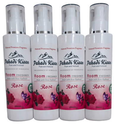 Rose Room Freshner Combo (Pack of 4)