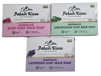 Goat Milk Soap Combo (Set of 3)