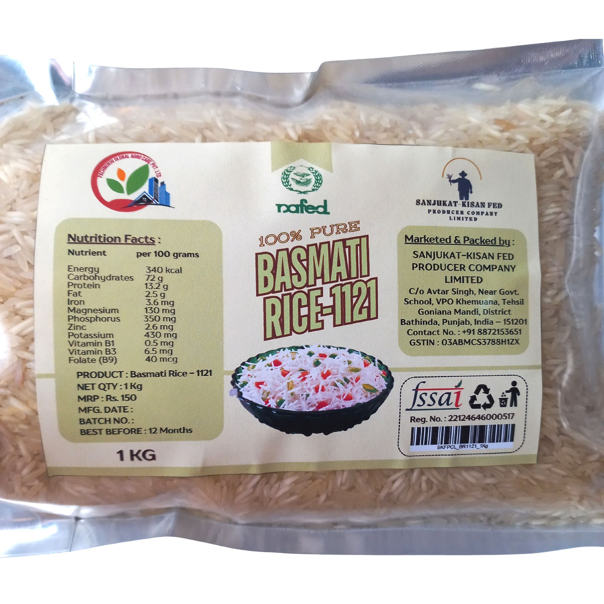 Basmati Rice - 1121