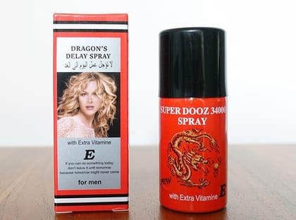 Dragon Super  Dooz 34000 DELAY SPRAY with Extra Vitamin 'E' | Original & Effective Delay Spray for Long-Lasting Excitement Deodorant Spray