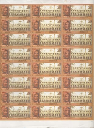 Shobhaphila's Indian Se-Tenant Sheet - Little Sisters of the Poor Stamp ( 29th Oct 2009)