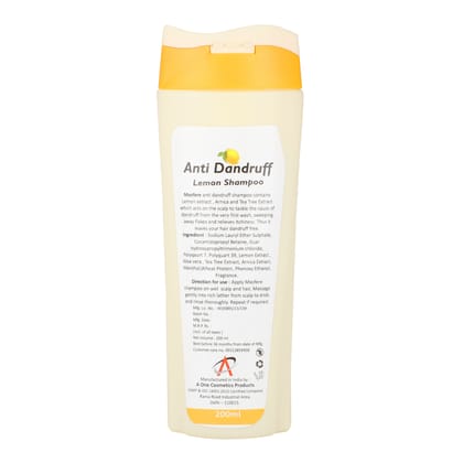 Mxofere Anti-Dandruff Lemon Shampoo - 200ml