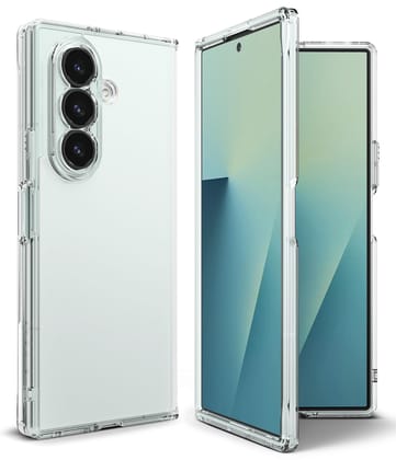 Samsung Galaxy Z Fold 7  Transparent Protective Back Cover