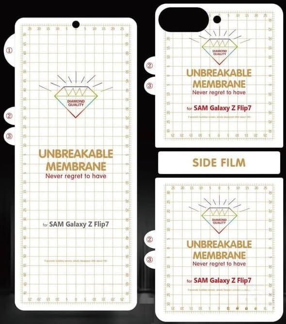 Samsung Galaxy Z Flip 7 Screen Protector