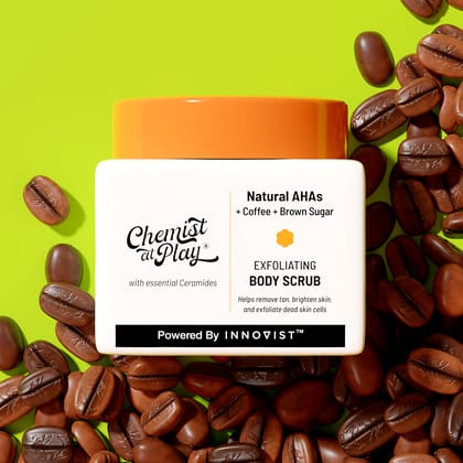 Body Exfoliate Scrub with Coffee & Brown Sugar Body Exfoliate Scrub with Coffee & Brown Sugar - 75 gm