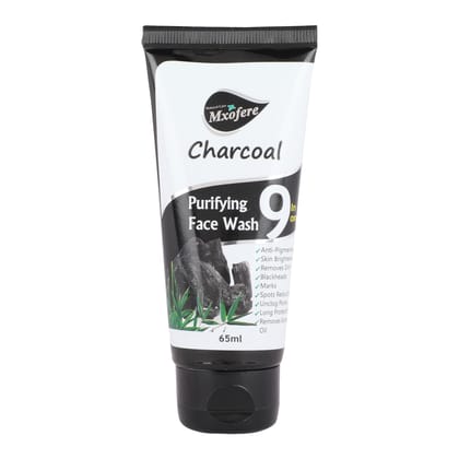Mxofere Activated Charcoal Face Wash - Cleansing & Refreshing