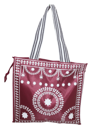 Warli Art Tote Bag - Indian Cultural Inspired Design