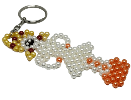 Dance girl keychain001