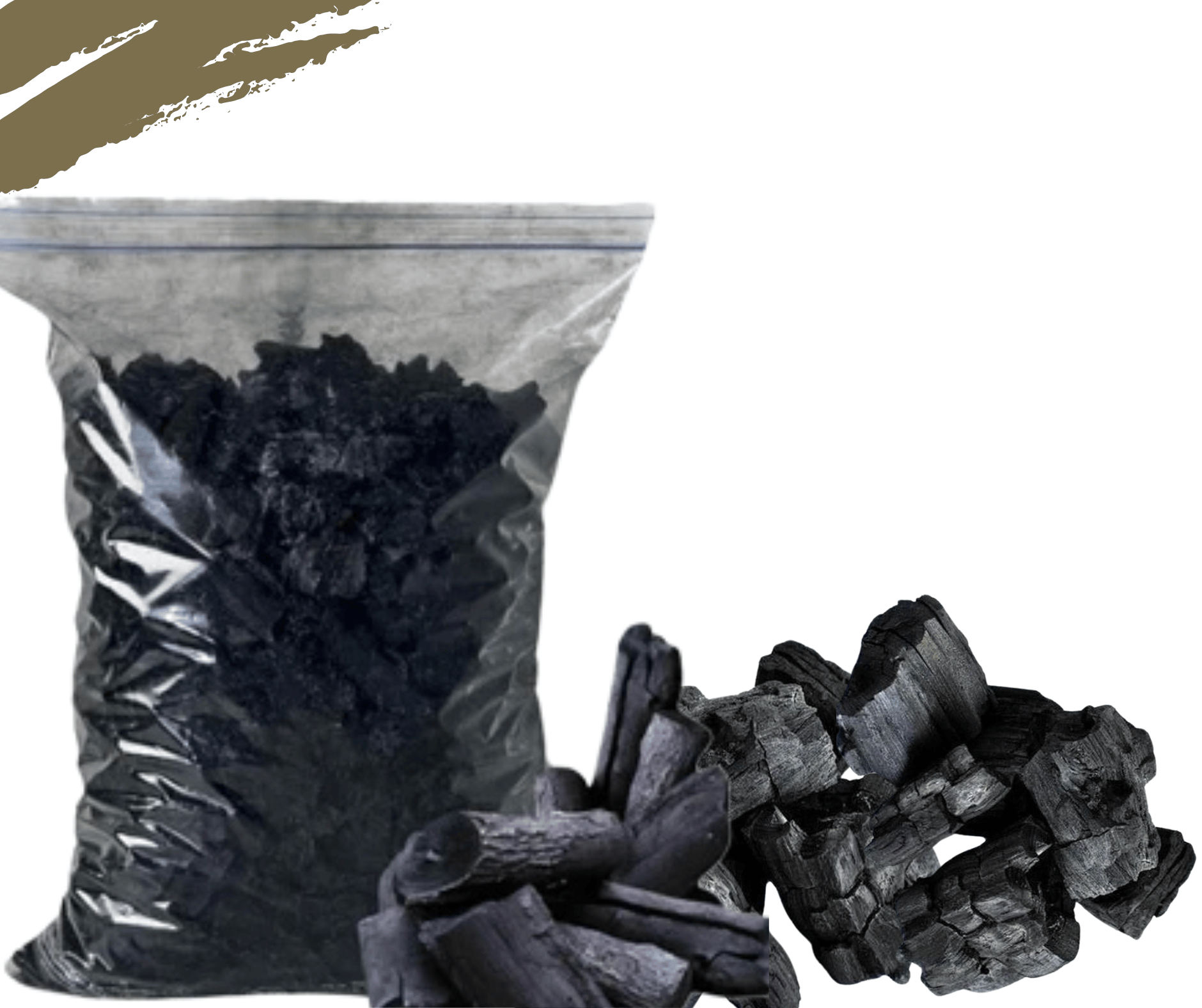 Premium Hardwood Charcoal - Perfect for Grilling 1KG