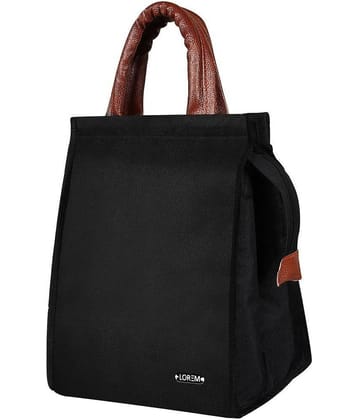 Lorem Black Lunch Bags ( 1 Pc )
