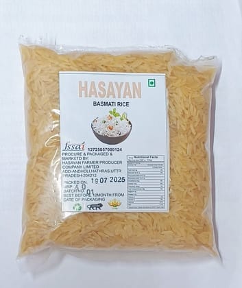 Hasayan Basmati Rice - Premium Long Grain Rice - 500gm