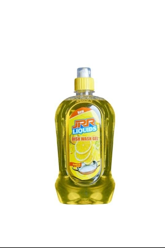 JRR Liquids Dish Wash Gel - Lemon Fresh - Powerful Cleaning