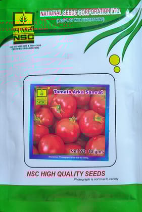 NSC Tomato: Arka Samrat Hybrid Seeds: 25 gms
