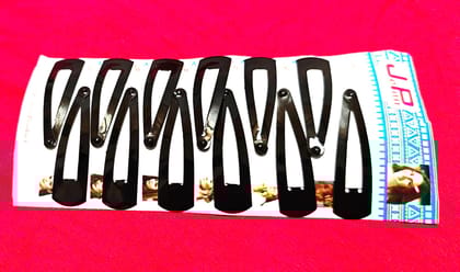 Black Hair Clips - Stylish & Secure Hair Accessories